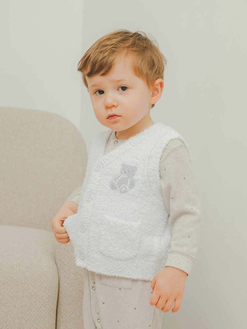 GELATO PIQUE KIDS & BABY「【限定カラーあり】【BABY】パウダーベアベスト」|その他ベビーウェア|BLU