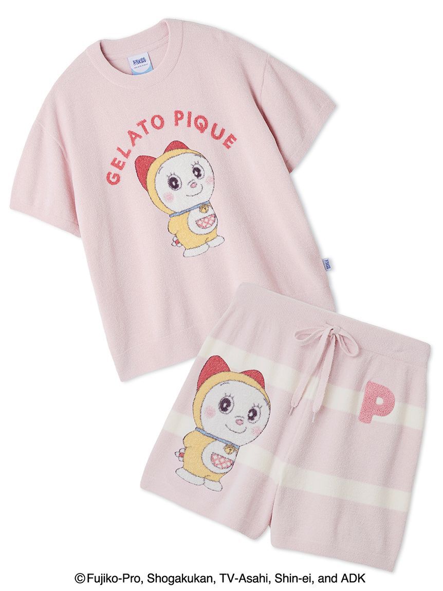 gelato pique「【ドラえもん】【レディース】ジャガードプルオーバー&ショートパンツセット」|ルームウェア|PNK