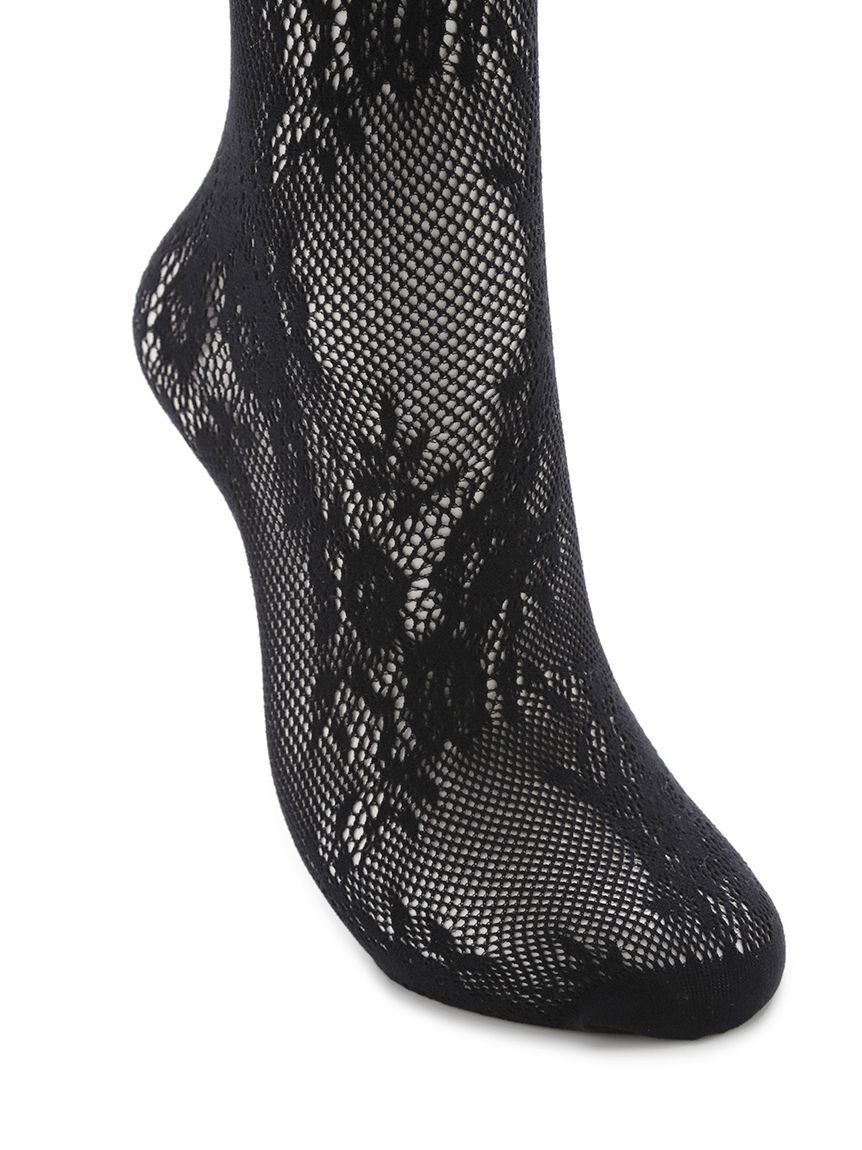 LILY BROWN「シアーレースハイソックス」|ソックス|