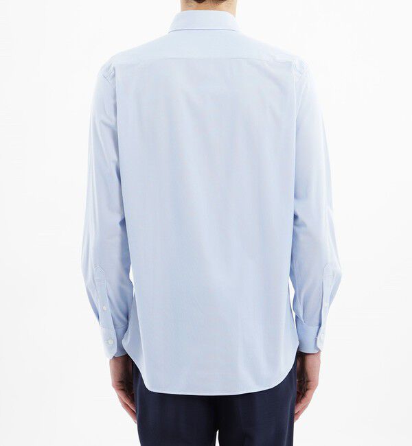 MACKINTOSH PHILOSOPHY「トロッター ボタンダウンシャツ トリコットジャージー/ストライプ」|シャツ・ブラウス|