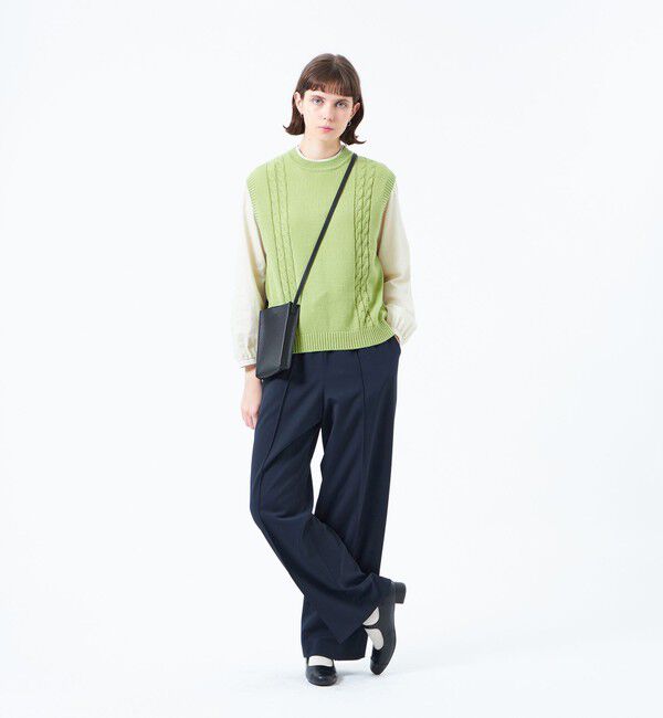MACKINTOSH PHILOSOPHY「ケーブルベスト」|ニット・セーター|