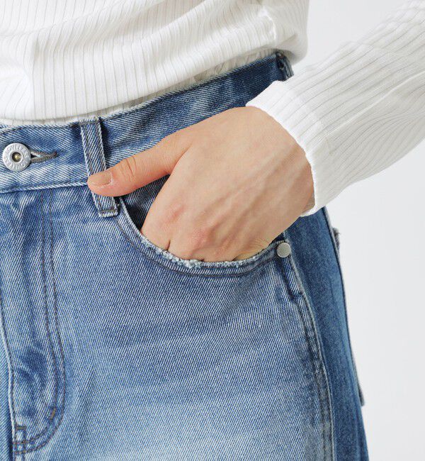  「【追加生産】リコンストラクトバギーデニム」|デニム|