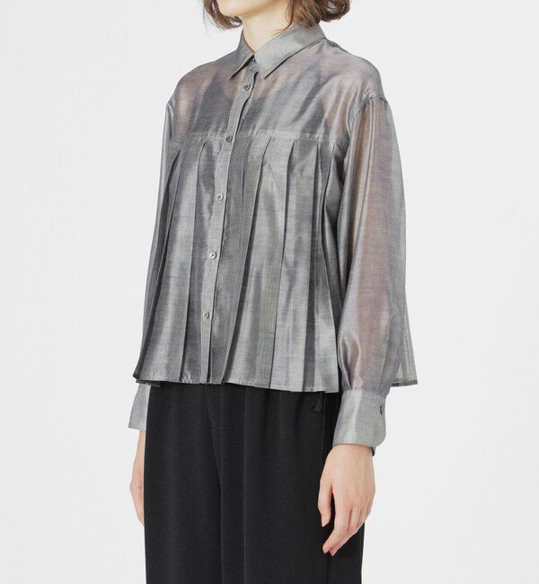  「プリーツコンビシアーシャツ」|その他|