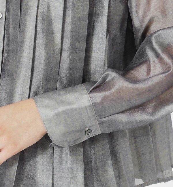  「プリーツコンビシアーシャツ」|その他|