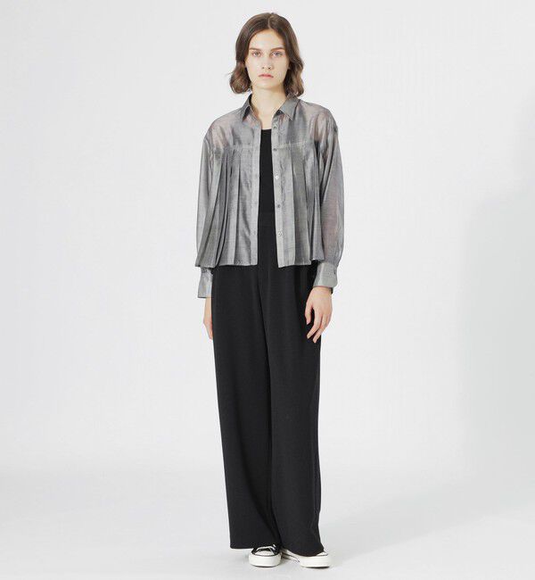  「プリーツコンビシアーシャツ」|その他|