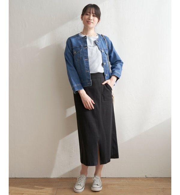 ikka「ロゴフォトプリントT」|Tシャツ・カットソー|