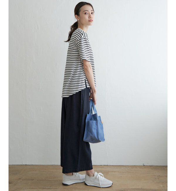 ikka「コットンUSA半袖Tシャツ」|Tシャツ・カットソー|