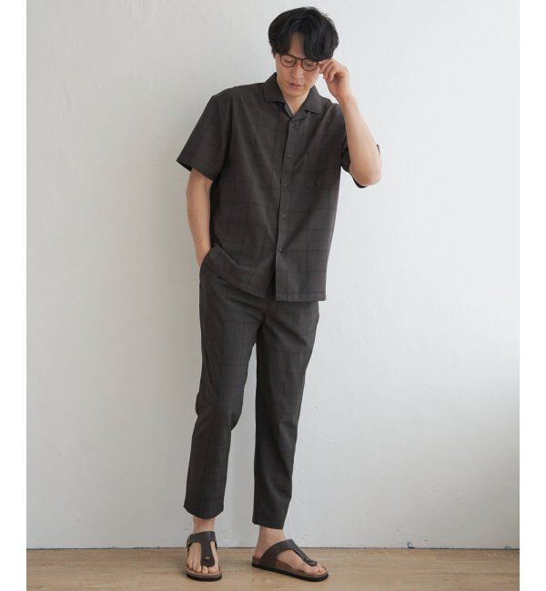 ikka「【セットアップ対応】Reflax(R) リラックスイージーアンクルパンツ」|その他|