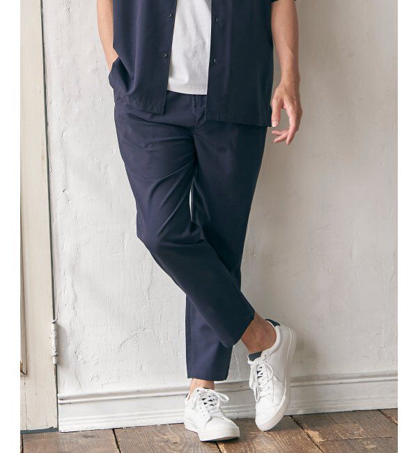 ikka「【セットアップ対応】Reflax(R) リラックスイージーアンクルパンツ」|その他|