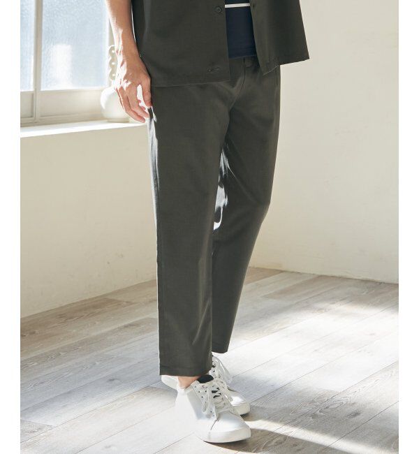 ikka「Reflax リラックスイージーアンクルパンツ」|その他|