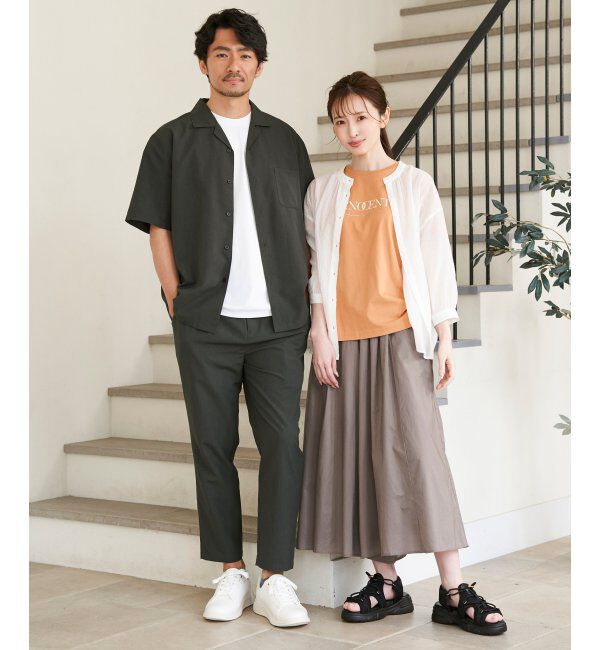 ikka「Reflax リラックスイージーアンクルパンツ」|その他|