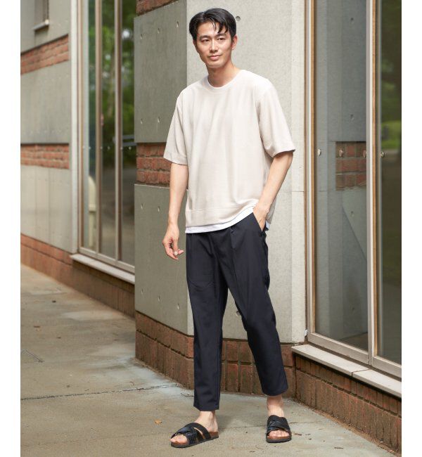 ikka「Reflax リラックスイージーアンクルパンツ」|その他|