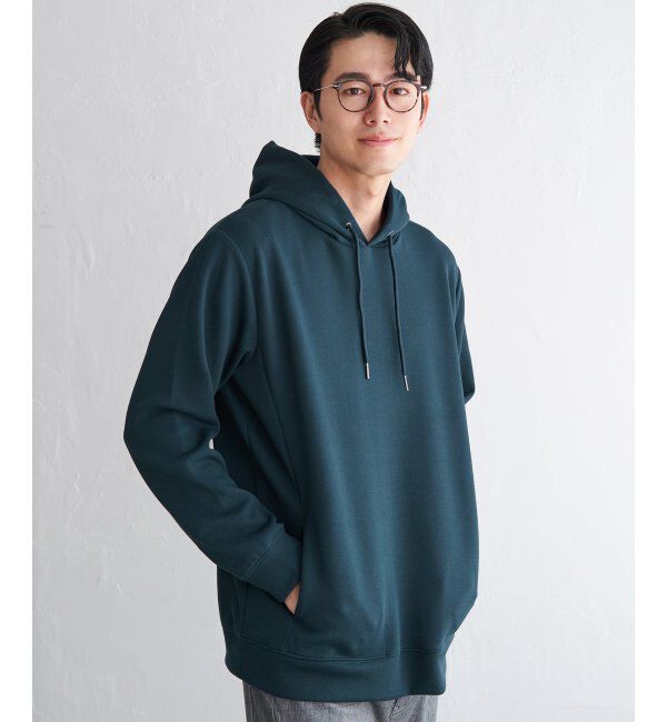 ikka「GOKU楽鹿の子ダンボールパーカ」|パーカー|