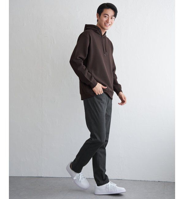 ikka「GOKU楽鹿の子ダンボールパーカ」|パーカー|