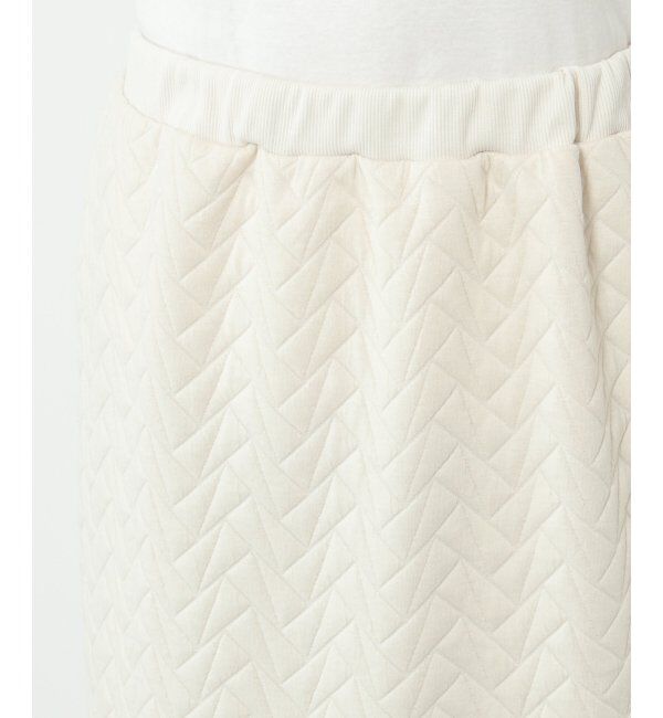 Lbc with Life「キルトIラインスカート」|スカート|