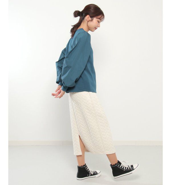 Lbc with Life「キルトIラインスカート」|スカート|