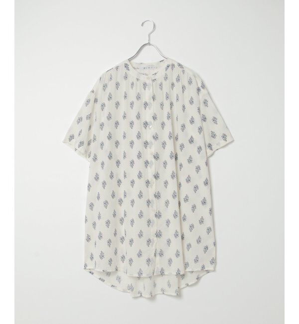 Lbc with Life「indiaプリントシャツチュニック」|シャツ・ブラウス|