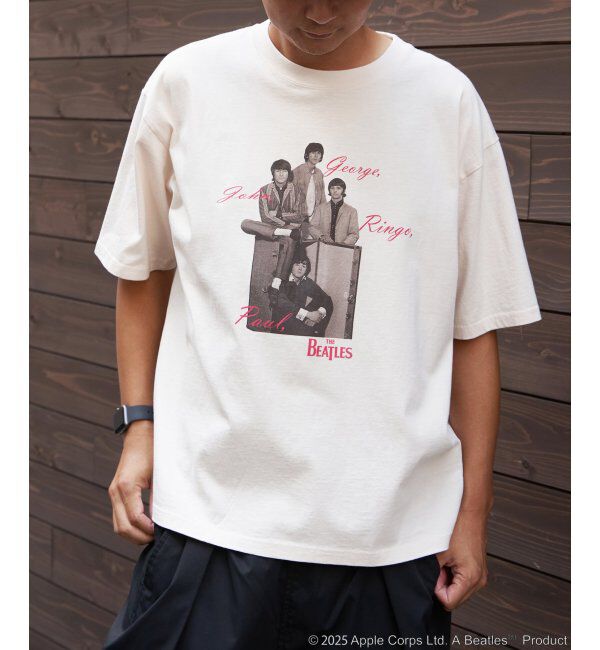 VENCE share style「THE BEATLES ザ ビートルズ Members sign Tシャツ」|Tシャツ・カットソー|
