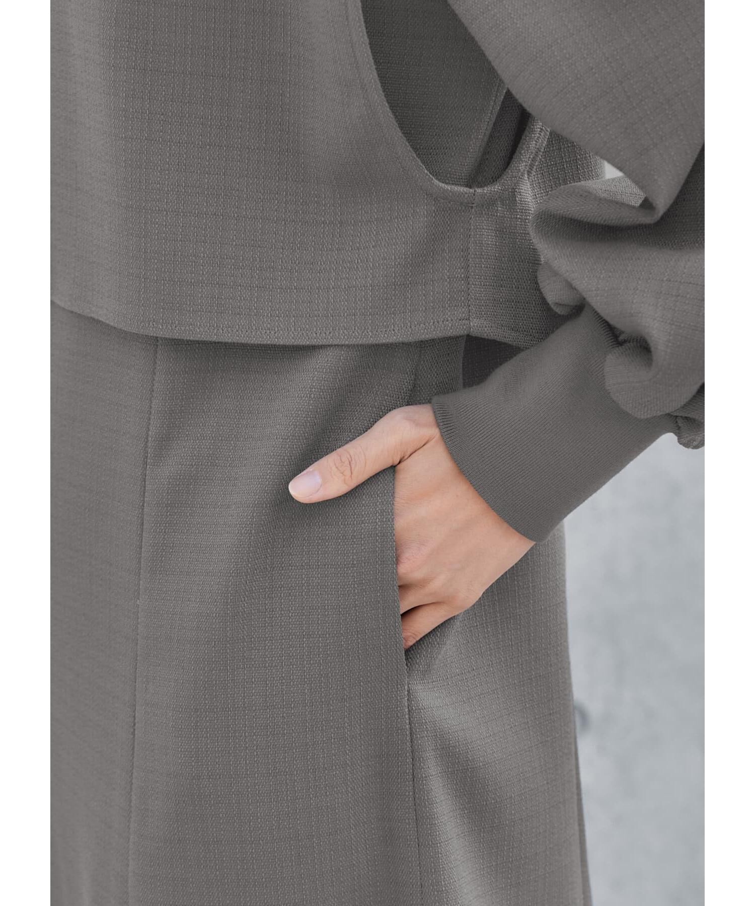 STYLE DELI「【LUXE】ベスト付きマーメイドラインワンピース」|ワンピース|