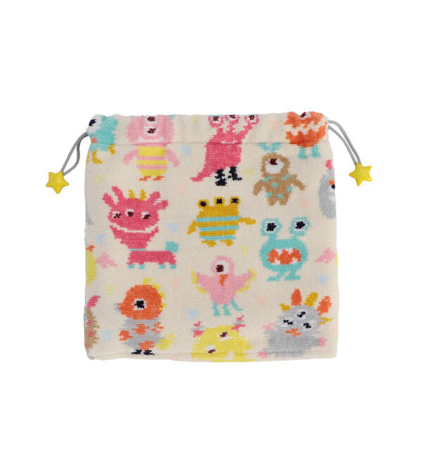LOVERARY BY FEILER「リトルモンスター　巾着　L/LMO-183098」|ポーチ|