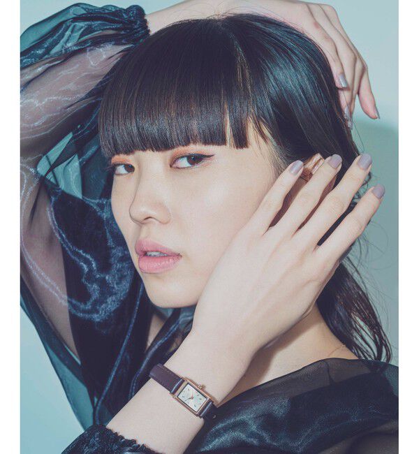 ete「ウォッチ レクタングルフェイス ダイヤモンド」|腕時計|