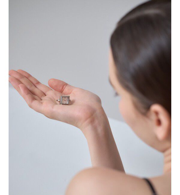 ete「スクエア リングウォッチ」|腕時計|