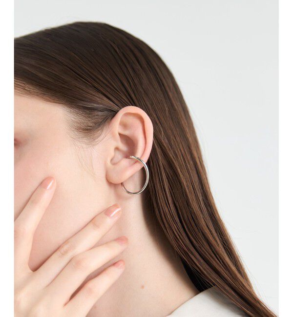 ete「[シェイドカフ] プレーン S プラチナム」|イヤーカフ|