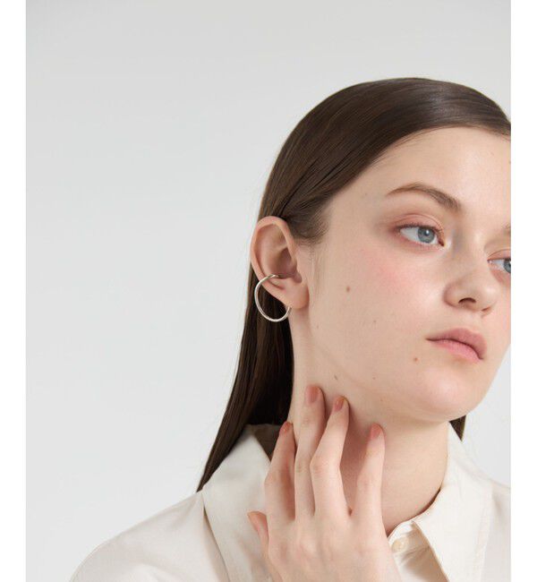 ete「[シェイドカフ] プレーン S プラチナム」|イヤーカフ|