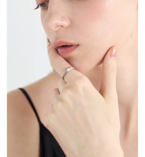 ete「[デイリープラチナ] PT501 ドミノ リング」|リング|