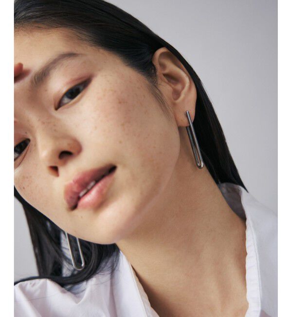 Jouete「[コネクト] フープピアス オーバル」|ピアス|