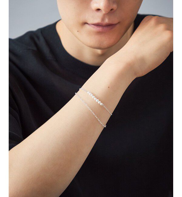 Jouete「ブレスレット パール レイヤード」|ブレスレット・バングル|