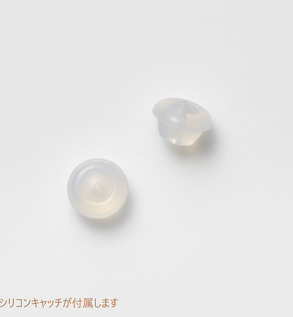 NOJESS「K10カルセドニーピアス」|ピアス|