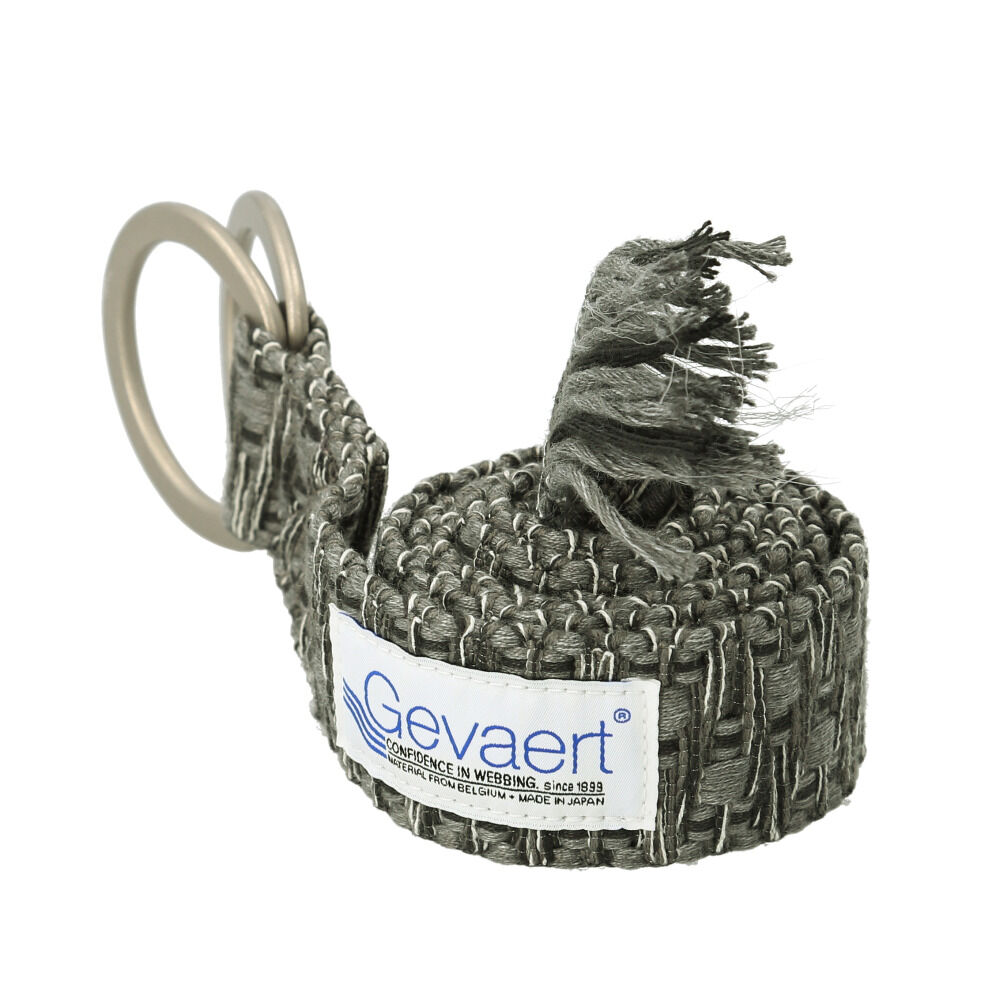 BACKYARD FAMILY「リングベルト ゲバルト 通販 メンズ レディース ブランド GEVAERT おしゃれ ベルト」|ベルト|グレー1