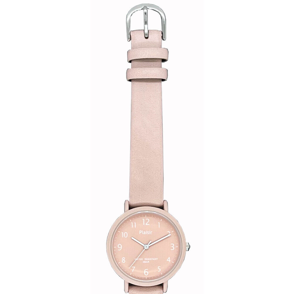 BACKYARD FAMILY「腕時計 レディース 通販 Plaisir 時計 プレジール NTK-303 カラフルウォッチ」|腕時計|ピンク1