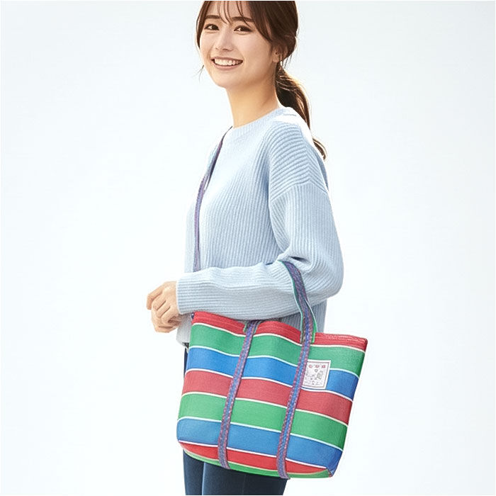 BACKYARD FAMILY「台湾 漁師 網バッグ 通販 トートバッグ メッシュ 台湾バッグ メッシュバッグ エコバッグ」|トートバッグ|