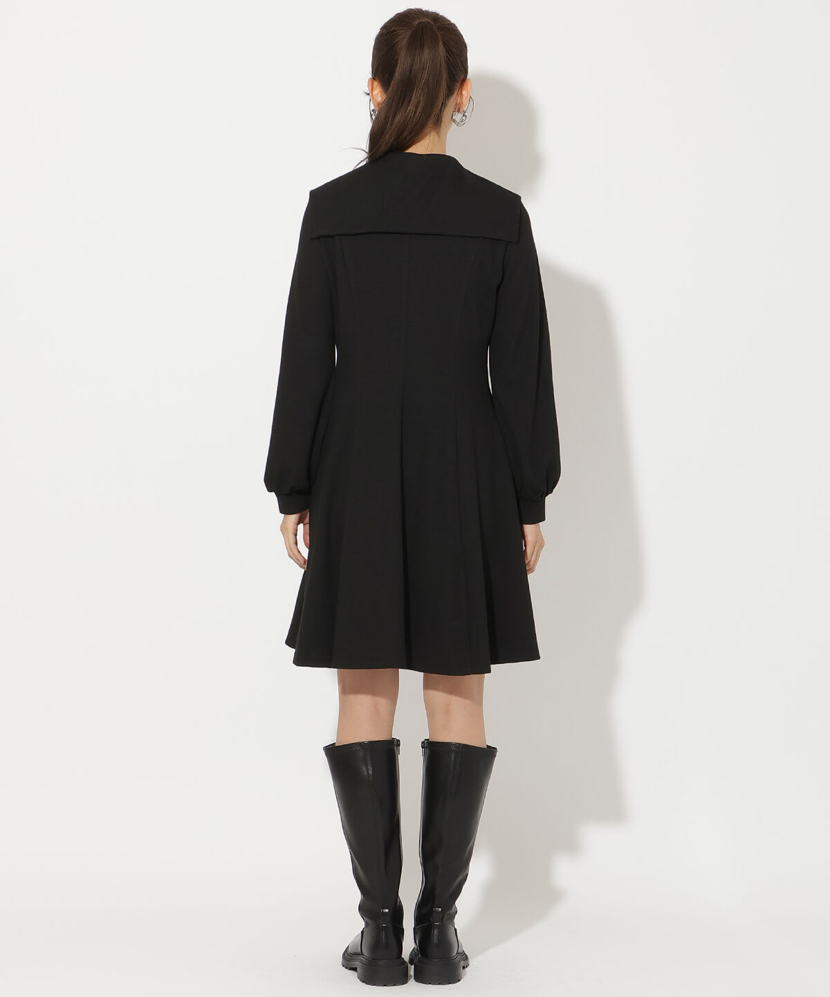 アンドクチュール「センターZIPミニワンピース」|ワンピース|