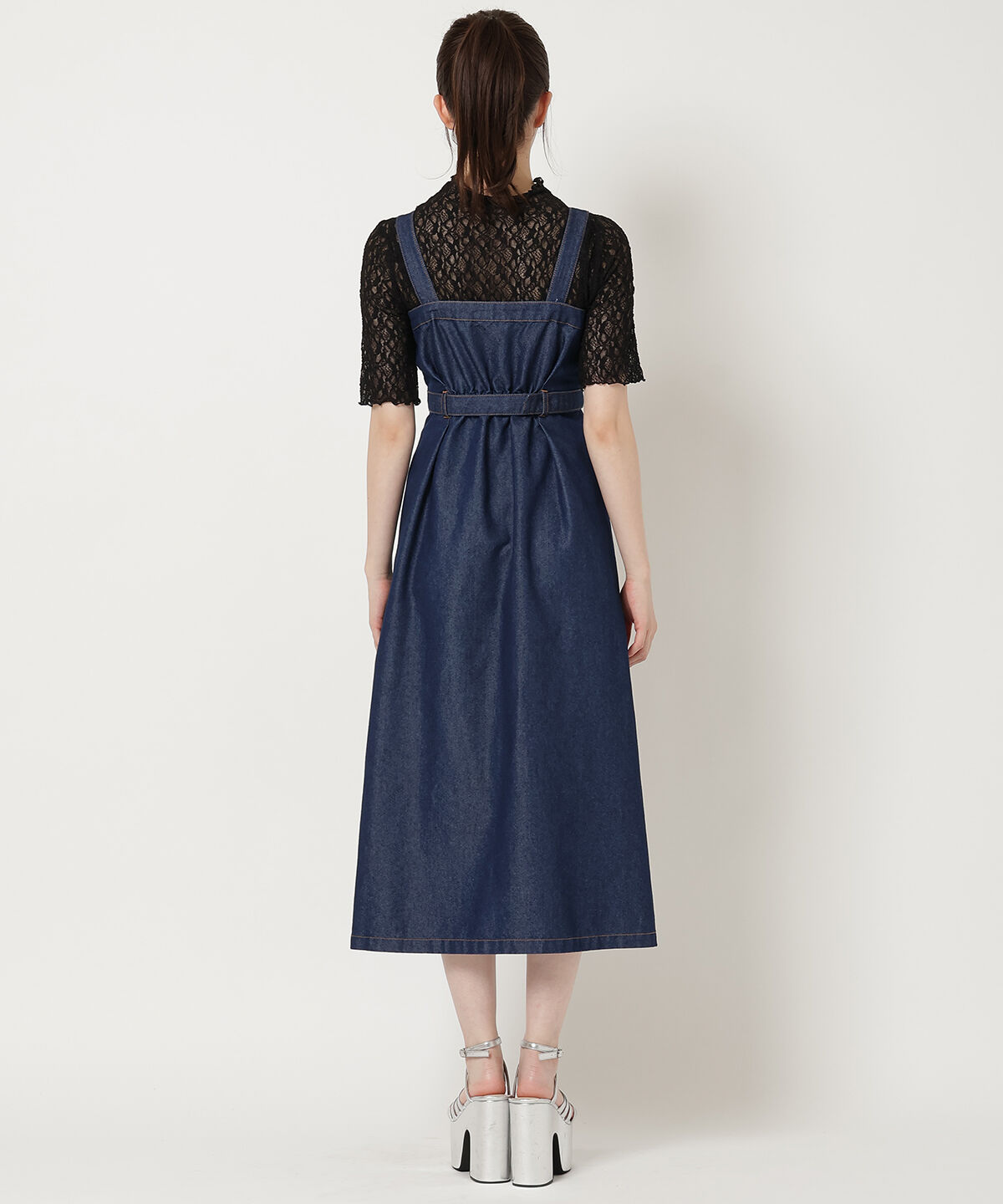 REDYAZEL「デニムキャミワンピース」|ワンピース|