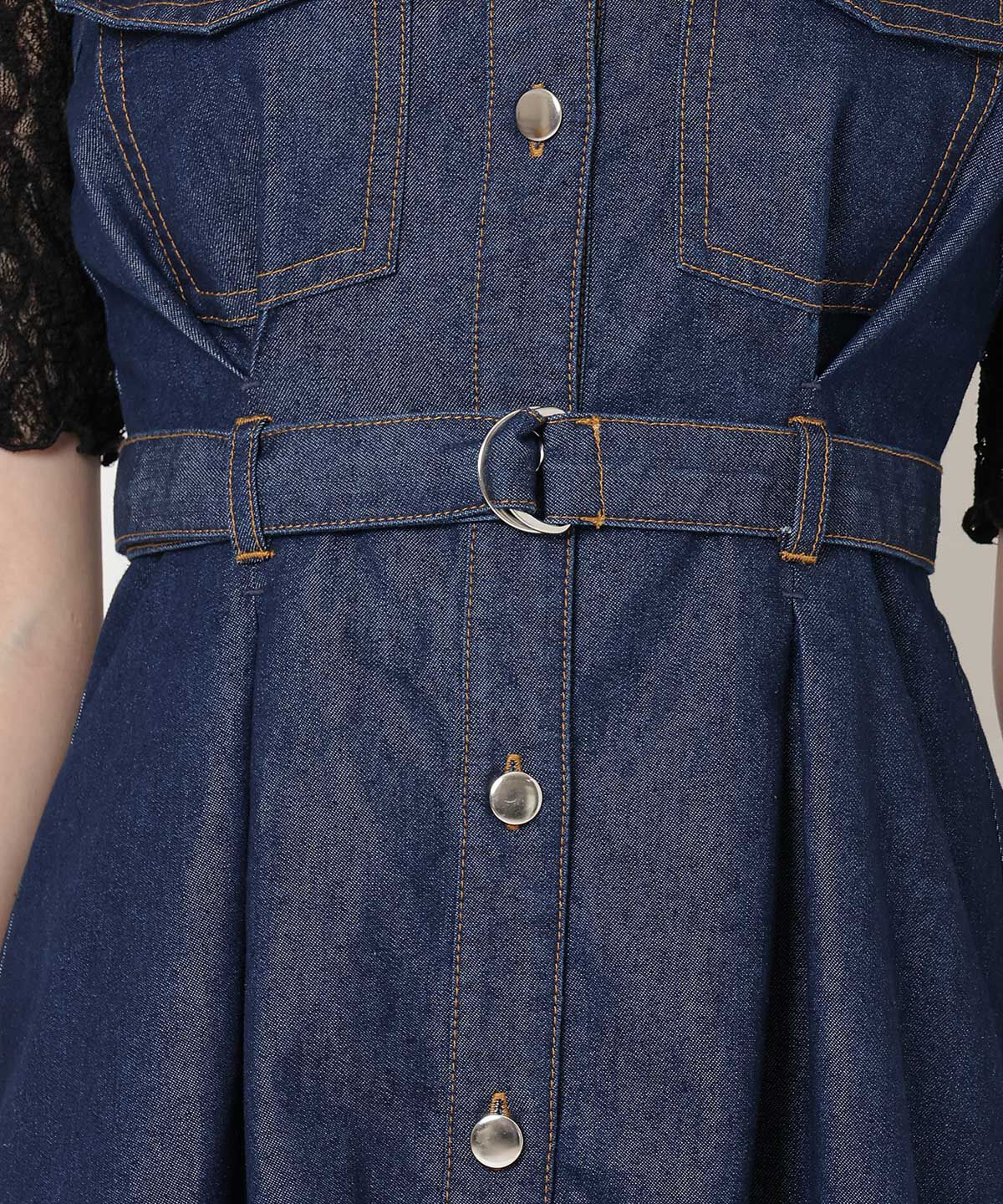 REDYAZEL「デニムキャミワンピース」|ワンピース|