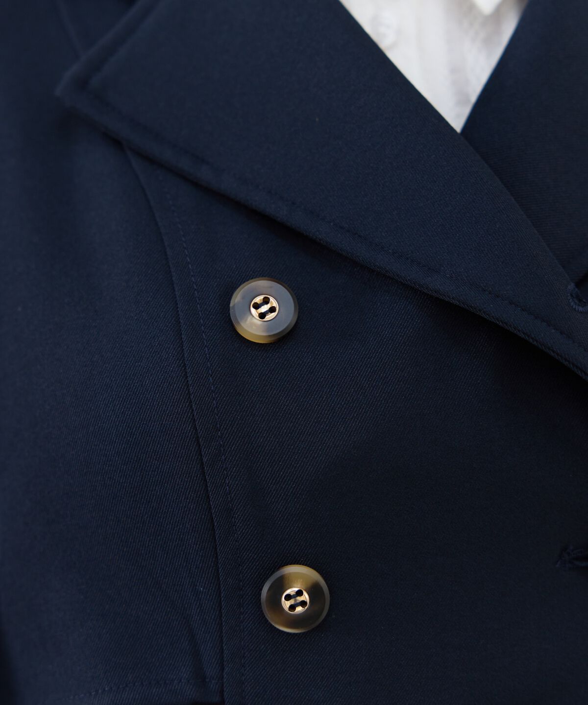 REDYAZEL「パフスリーブロングトレンチコート」|トレンチコート|