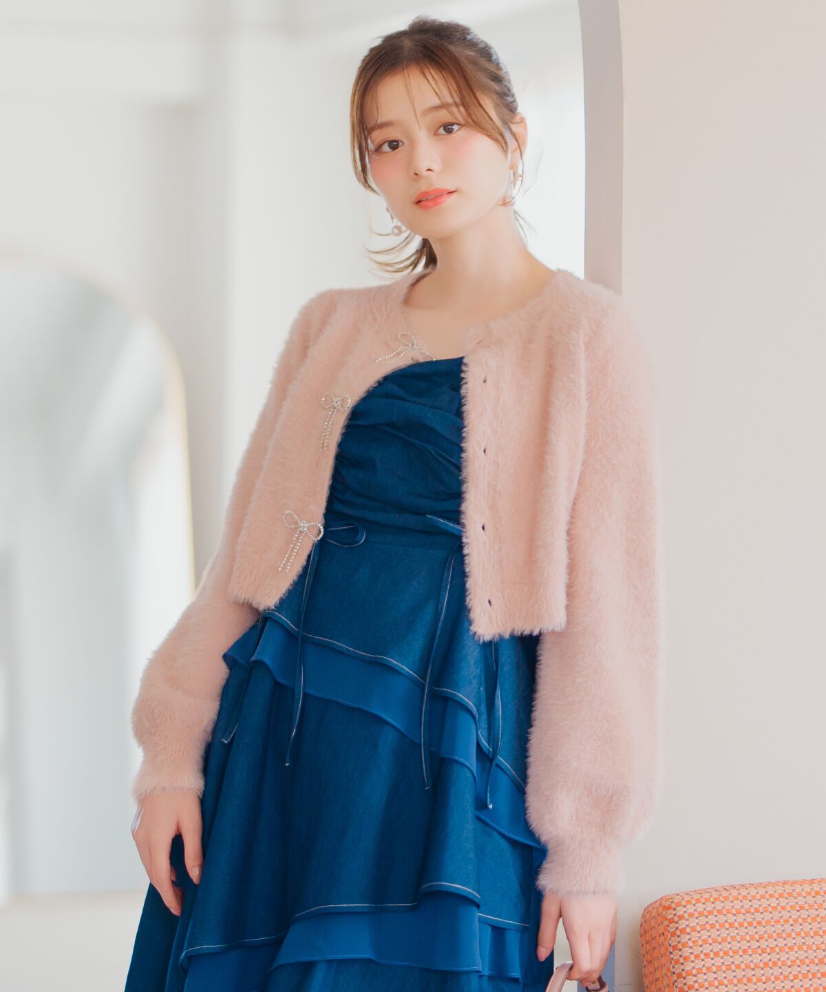 WILLSELECTION「ティアードギャザーキャミワンピース」|ワンピース|