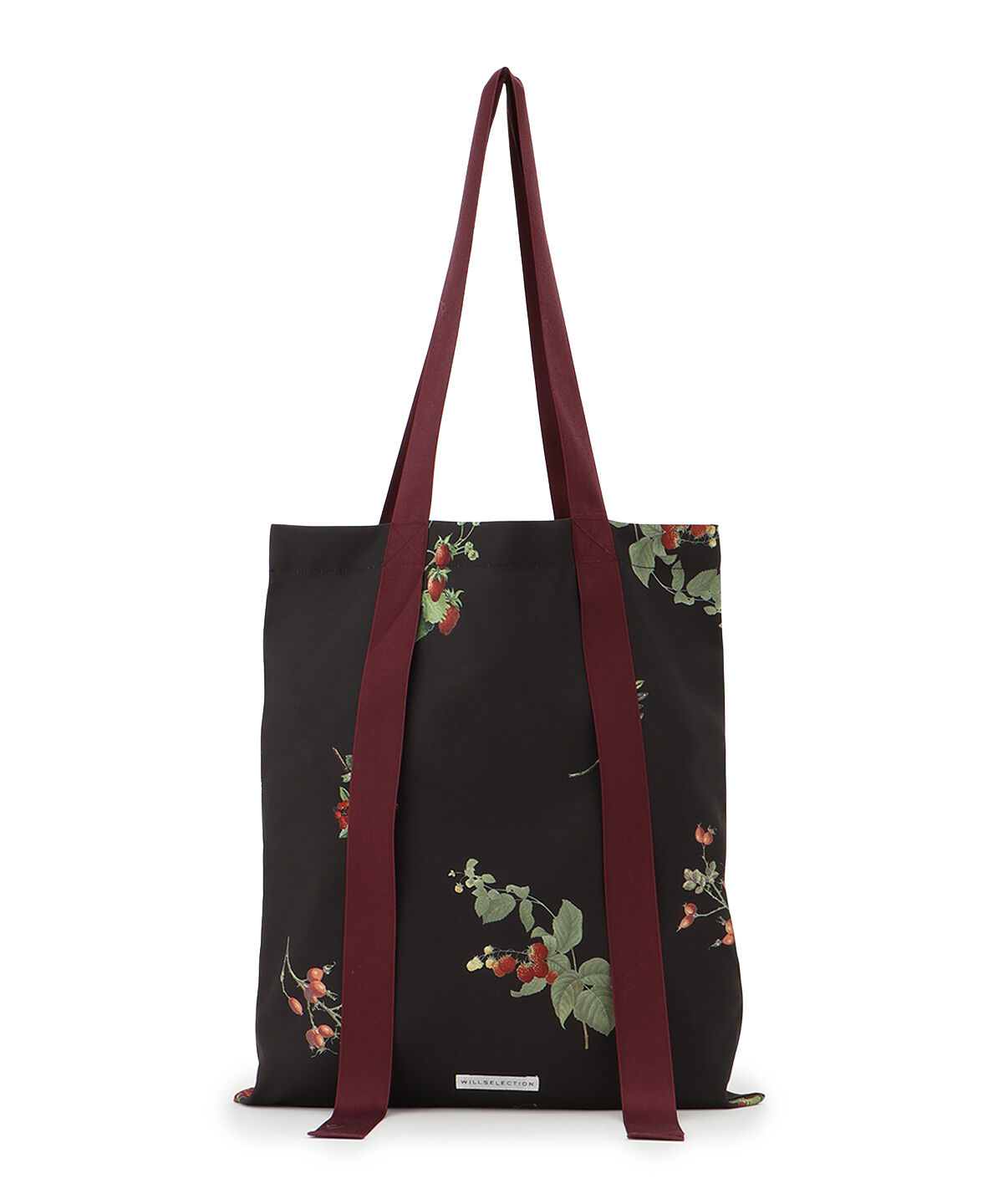 WILLSELECTION「ウィンターボタニカルトートバッグ」|トートバッグ|ブラック