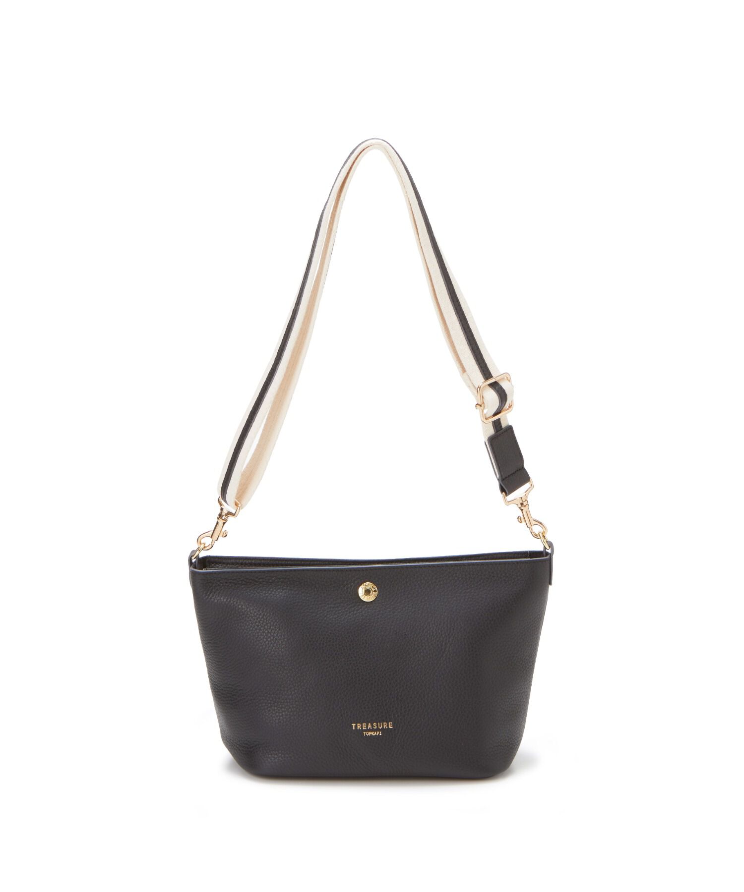 TOPKAPI TREASURE「【TREASURE TOPKAPI】 ソフトシュリンク テープ コンビ レザー ミニショルダーバッグ」|ショルダー・メッセンジャー|