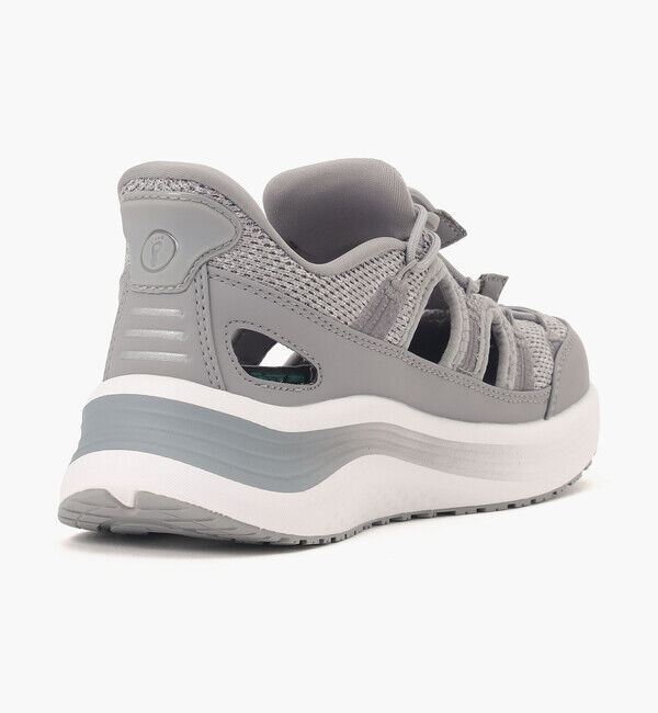 Orthofeet「【オーソフィート】ヴィーナス ミディアム/グレー テキスタイル/シューズ レディース」|スニーカー|