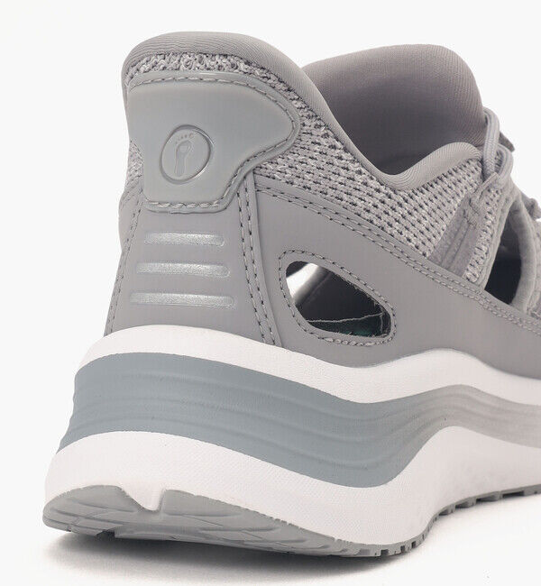 Orthofeet「【オーソフィート】ヴィーナス ミディアム/グレー テキスタイル/シューズ レディース」|スニーカー|