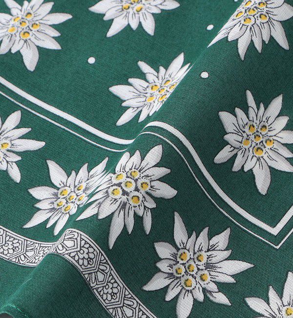UNITED ARROWS「＜GLARNER TUECHLI＞ Edelweiss/エーデルワイス ハンカチ」|ハンカチ|