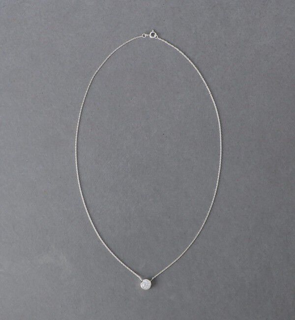UNITED ARROWS「SILVER925 ラウンドCZ ネックレス」|ネックレス|