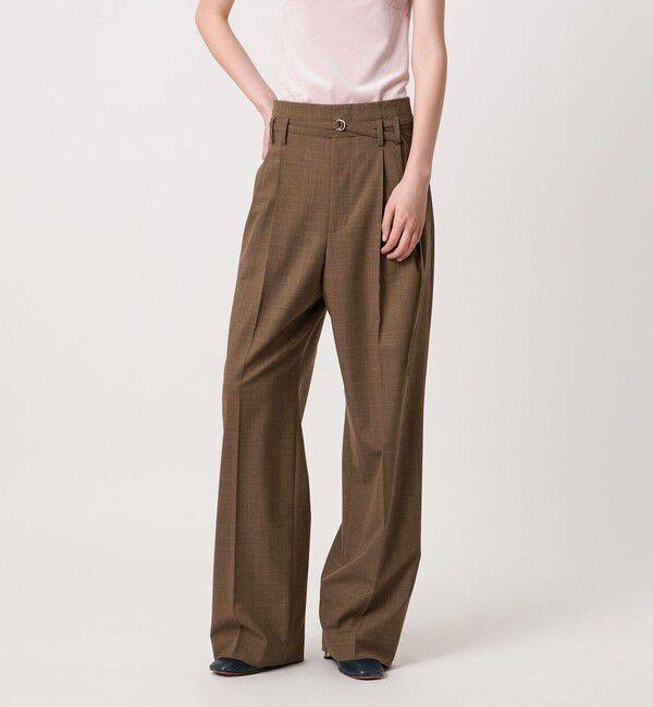 AEWEN MATOPH「＜AEWEN MATOPH＞パターンベルトパンツ」|チノ|