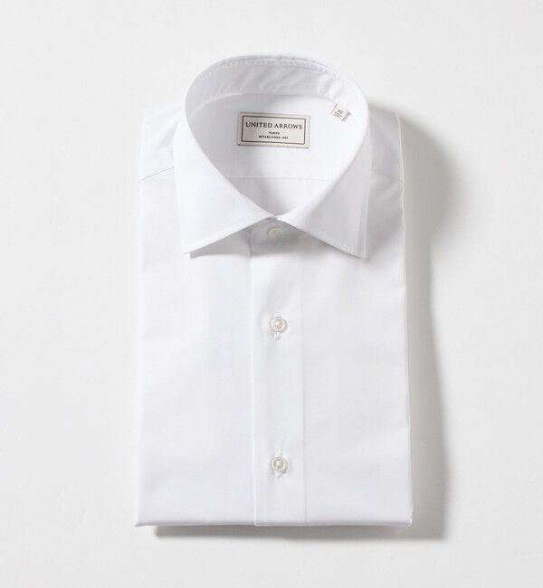 UNITED ARROWS「THOMAS MASON/トーマスメイソン ブロード セミワイドカラー シャツ」|シャツ・ブラウス|WHITE