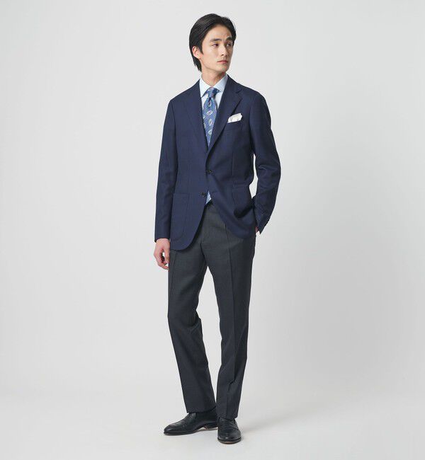 UNITED ARROWS「THOMAS MASON/トーマスメイソン ブロード セミワイドカラー シャツ」|シャツ・ブラウス|