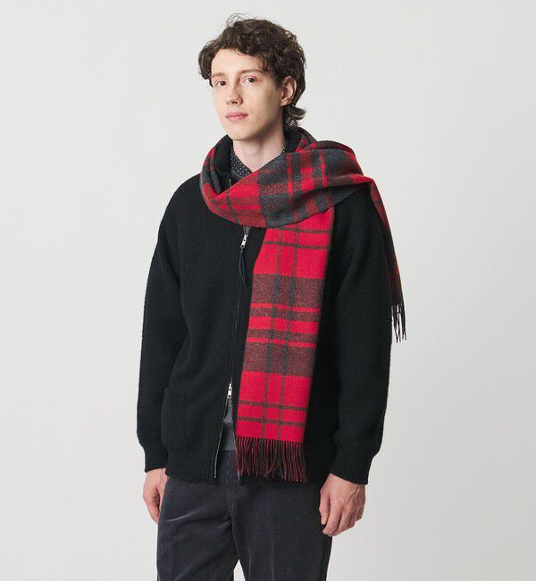 UNITED ARROWS「トッド＆ダンカン ブラッシュド カウチンニット」|カーディガン|